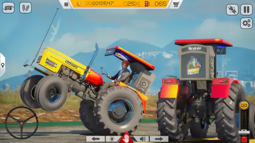 Indian Farming Tractor Games screenshot