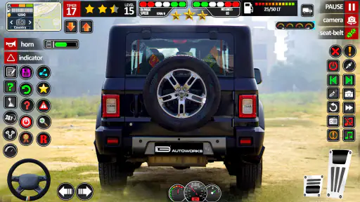 भारतीय ऑफरोड जीप ड्राइविंग screenshot