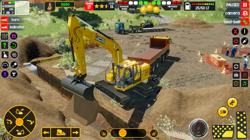 Real JCB Construction Games 3D screenshot