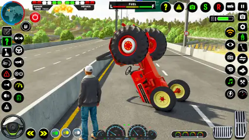 Tractor Game 3d Indian Farming screenshot