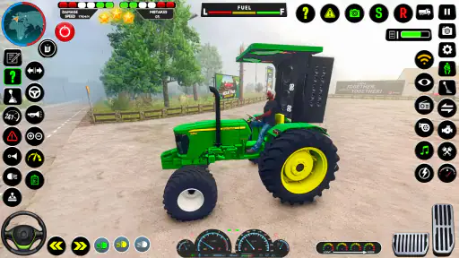 Tractor Game 3d Indian Farming screenshot