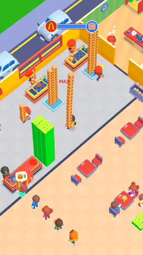 माई बर्गर शॉप गेम्स screenshot