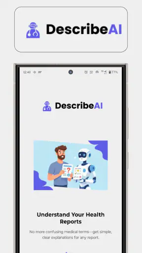 मेडिकल रिपोर्ट रीडिंग ऐप screenshot
