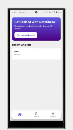 मेडिकल रिपोर्ट रीडिंग ऐप screenshot