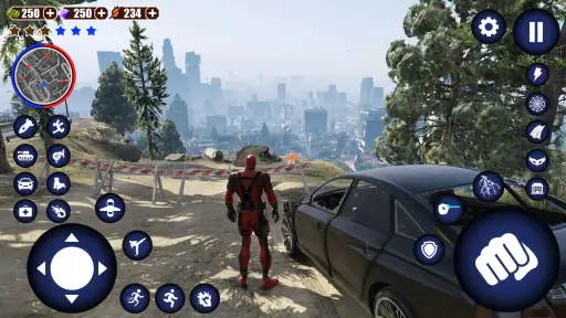 मैन वाला गेम: स्पाइडर रोप हीरो screenshot
