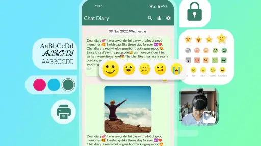 मेरी चैट डायरी - दैनिक पत्रिका screenshot