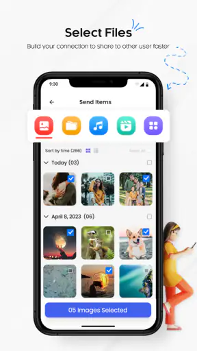 फ़ोन क्लोन डेटा ट्रांसफ़र screenshot