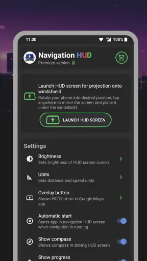 मार्गदर्शन HUD screenshot