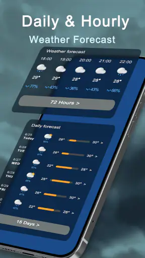 मौसम पूर्वानुमान - वर्षा रडार screenshot