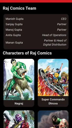 राज कॉमिक्स (इंडियन सुपर हीरो) screenshot