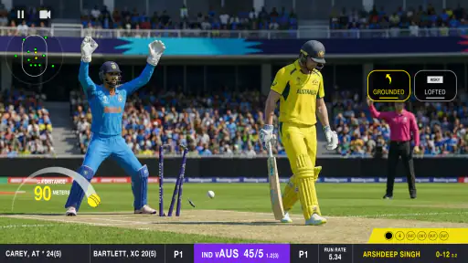 रियल चैम्पियनशिप क्रिकेट गेम screenshot