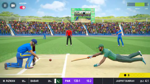रियल चैम्पियनशिप क्रिकेट गेम screenshot