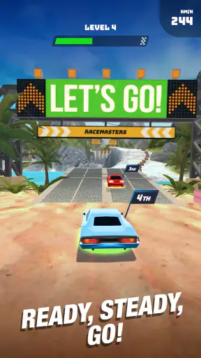 रेस मास्टर (Race Master 3D) screenshot