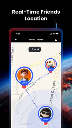 लाइव सड़क दृश्य & मैप जीपीएस screenshot