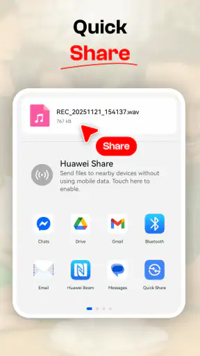 वॉइस रिकॉर्डर और मेमो screenshot