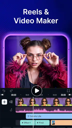 वीडियो एडिटर रील्स मेकर ऐप screenshot