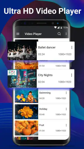 वीडियो प्लेयर - एचडी प्रारूप screenshot