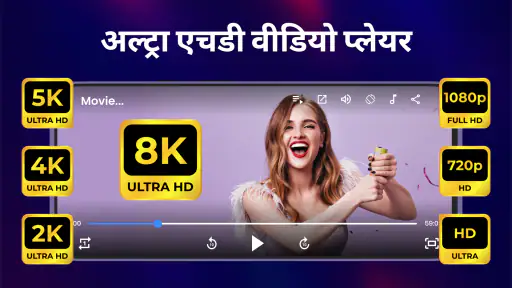 वीडियो प्लेयर - मीडिया प्लेयर screenshot