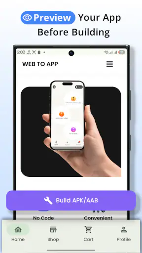 वेब2ऐप: Web to App Converter screenshot