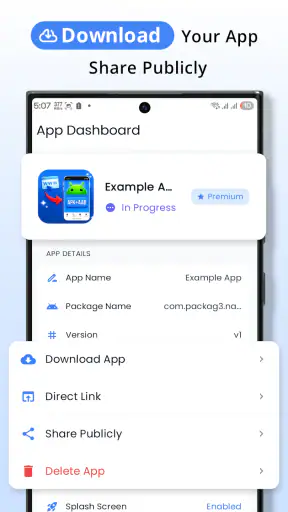 वेब2ऐप: Web to App Converter screenshot