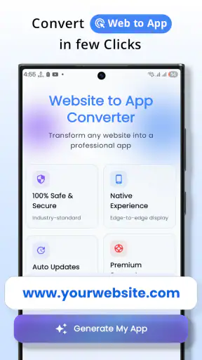 वेब2ऐप: Web to App Converter screenshot