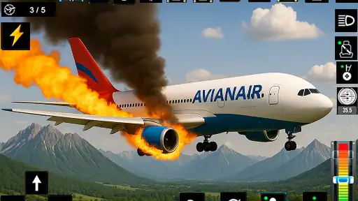 विमान सिम्युलेटर - उड़ान खेल screenshot