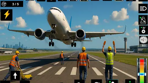 विमान सिम्युलेटर - उड़ान खेल screenshot