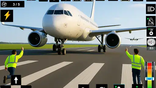 विमान सिम्युलेटर - उड़ान खेल screenshot