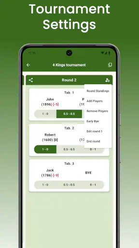 शतरंज टूर्नामेंट प्रबंधक screenshot