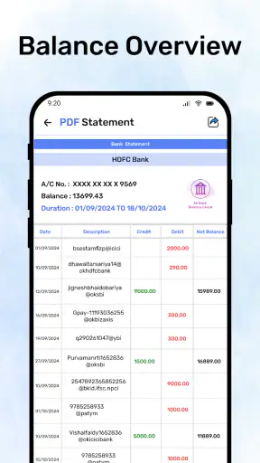 सभी बैंक बैलेंस पूछताछ पासबुक screenshot