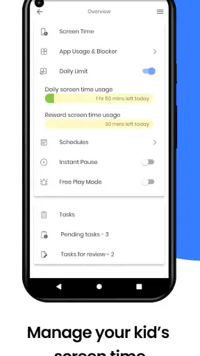 स्मार्टडैडी अभिभावकीय नियंत्रण screenshot
