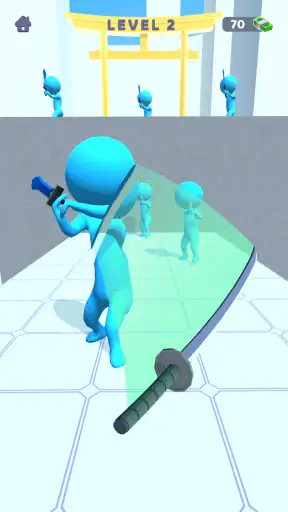 सॉर्ड प्ले! निंजा स्लाइस रनर screenshot