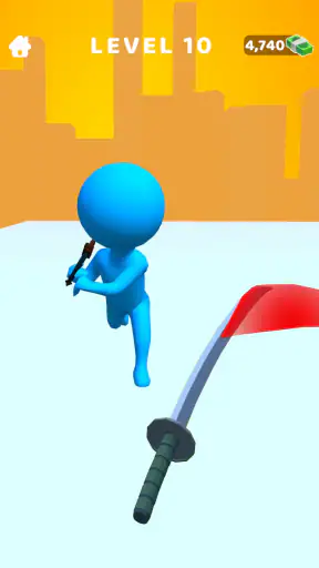 सॉर्ड प्ले! निंजा स्लाइस रनर screenshot