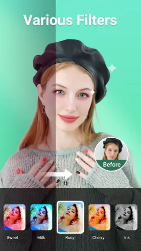 सेल्फी कैमरा - ब्यूटी कैमरा screenshot