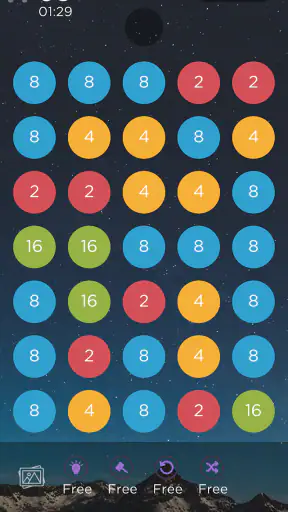 2248 Zen: Merge Dots, Pops and screenshot