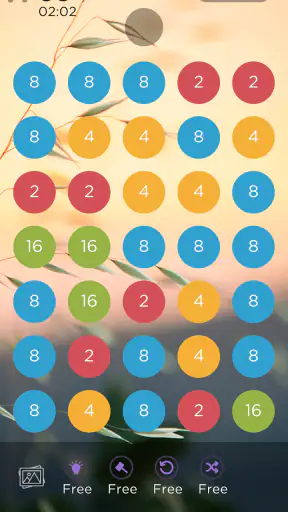 2248 Zen: Merge Dots, Pops and screenshot