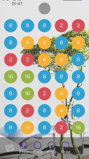 2248 Zen: Merge Dots, Pops and screenshot