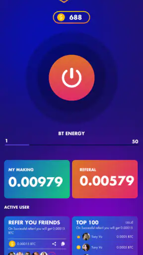 22BT Coin Mining screenshot