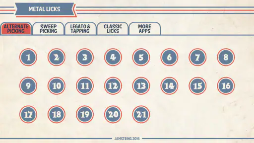 85 Metal Guitar Licks screenshot