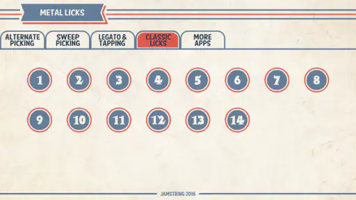 85 Metal Guitar Licks screenshot