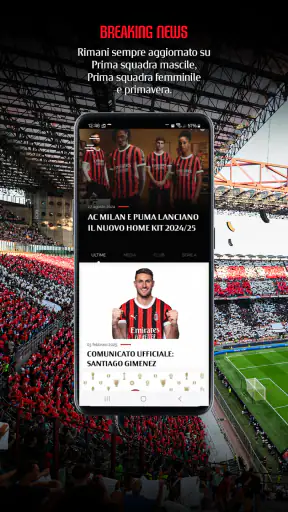 AC Milan Official App screenshot