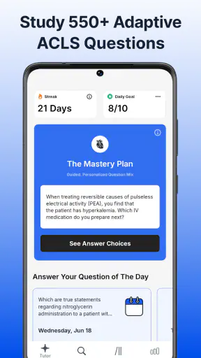 ACLS Test Mastery - Exam 2026 screenshot