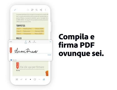 Adobe Acrobat Reader per PDF screenshot