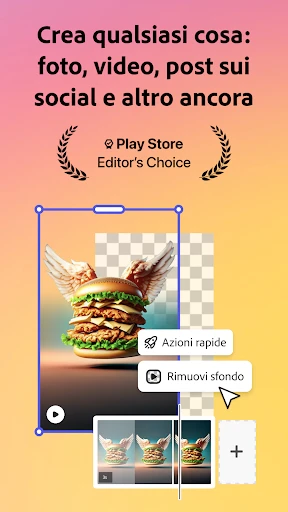 Adobe Express: IA Foto, Video screenshot
