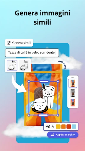 Adobe Express: IA Foto, Video screenshot