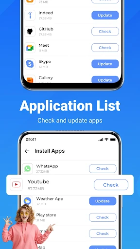 Aggiorna software screenshot
