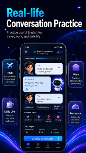 AI Learning: English Practice screenshot