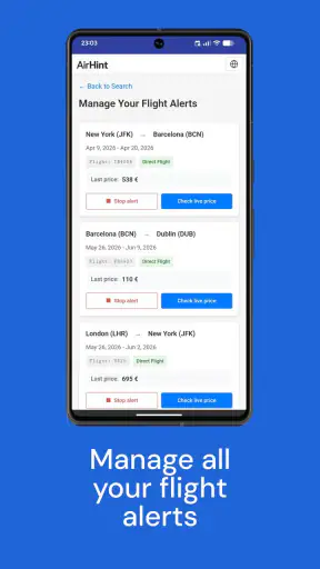 AirHint: Predict Flight Price screenshot