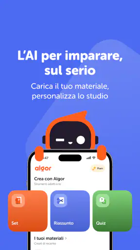 Algor: AI per studiare screenshot
