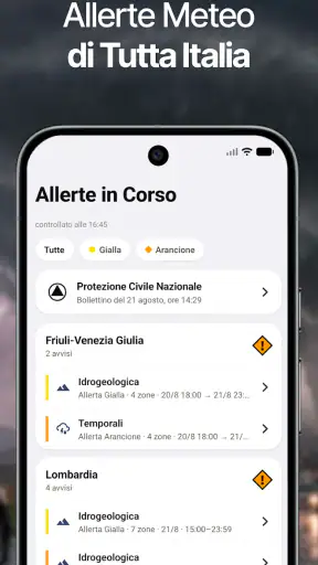 AllertaMeteo screenshot